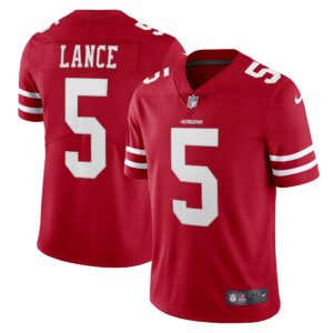 Trey Lance San Francisco 49ers  Vapor Limited Player Jersey - Scarlet