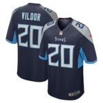 Kindle Vildor Tennessee Titans Team Game Jersey -  Navy