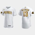 Men's San Diego Padres #13 Manny Machado 2022 All-Star Game Flex Base Jersey - White Gold
