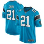 Jeremy Chinn Carolina Panthers  Game Player Jersey - Blue