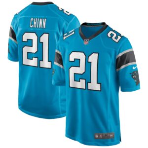Jeremy Chinn Carolina Panthers  Game Player Jersey - Blue
