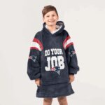 Kid Do Your Job 10 New England Football Unisex Blanket Hoodie
