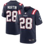 Curtis Martin New England Patriots Game Retired Player Jersey - Navy