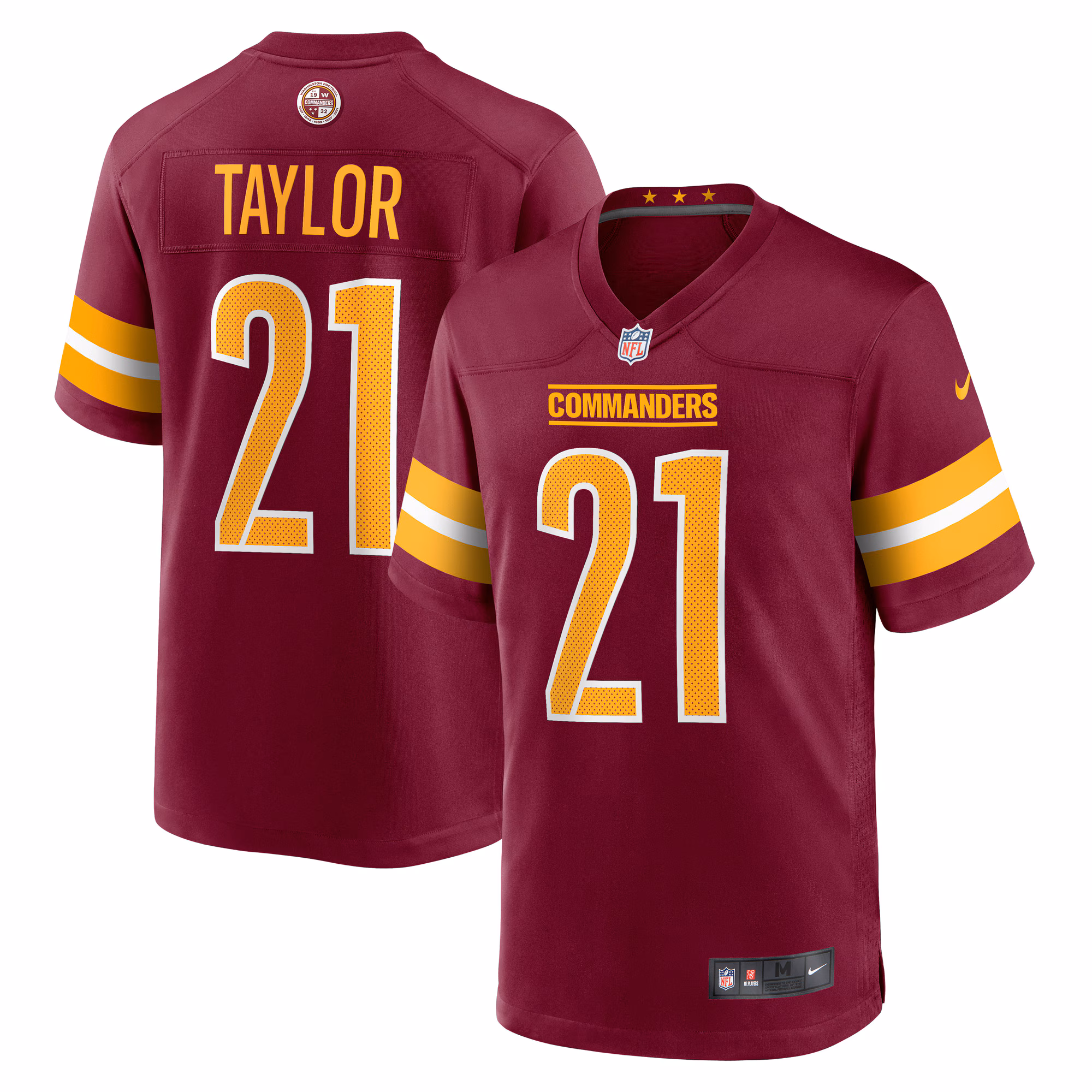 Sean Taylor Washington Commanders Player Game Jersey - Burgundy