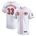 Men's Cincinnati Reds #33 Christian Encarnacion-Strand  White Home Elite Player Jersey