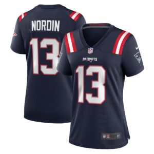 Quinn Nordin New England Patriots Women's Game Player Jersey - Navy