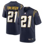 LaDainian Tomlinson Los Angeles Chargers Retired Player Jersey - Navy