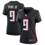 Women's Atlanta Falcons Michael Penix Jr. #9 Black Game Jersey