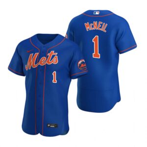 Men's New York Mets #1 Jeff McNeil Royal Flex Base Alternate Jersey