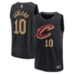 Darius Garland Cleveland Cavaliers  Youth Fast Break Player Jersey - Statement Edition - Black