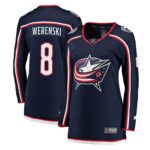 Zach Werenski Columbus Blue Jackets Women's Breakaway Jersey - Navy
