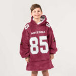 Kid 85 Arizona Football Unisex Blanket Hoodie