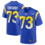 David Edwards Los Angeles Rams  Game Jersey - Royal