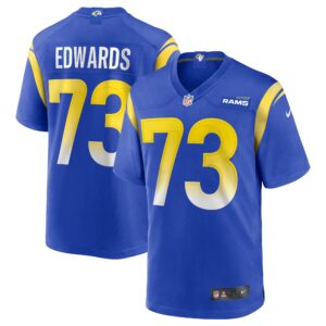 David Edwards Los Angeles Rams  Game Jersey - Royal