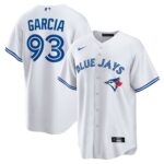 Men's Toronto Blue Jays Yimi Garcia  White Home  Replica Player Jersey