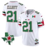 Ezekiel Elliott # 21 2025 Dallas Cowboys Mexico Vapor Limited Jersey - All Stitched
