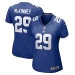 Xavier McKinney New York Giants  Women's Game Jersey - Royal