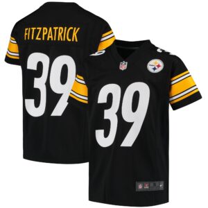 Minkah Fitzpatrick Pittsburgh Steelers  Youth Game Jersey - Black