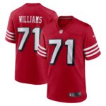 Trent Williams San Francisco 49ers  Alternate Game Jersey - Scarlet