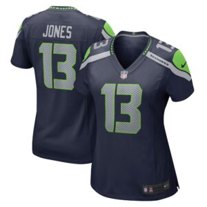 Josh Jones Seattle Seahawks  Women's Home Game Player Jersey - College Navy