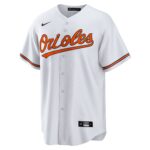 Baltimore Orioles Cionel Pérez #58 White Home  Replica Player Jersey