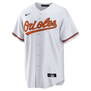 Baltimore Orioles Cionel Pérez #58 White Home  Replica Player Jersey