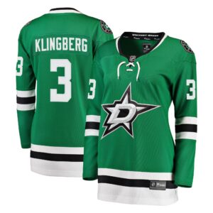 John Klingberg Dallas Stars Women's Breakaway Player Jersey - Kelly Green