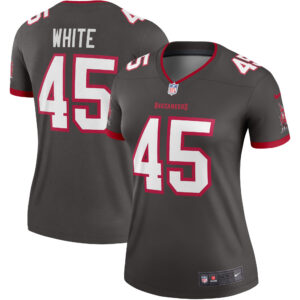 Devin White Tampa Bay Buccaneers Women's Alternate Legend Jersey - Pewter