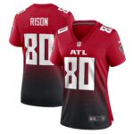 Women's Atlanta Falcons Andre Rison #80 Red Retired Player Jersey