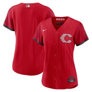 Women's Cincinnati Reds Red 2026 City Connect Stadium Jersey