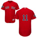 Boston Red Sox #11 Rafael Devers Red Flexbase Collection 2018 World Series Stitched Jersey