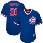 Chicago Cubs #31 Greg Maddux Blue Flexbase Collection Cooperstown Stitched Jersey