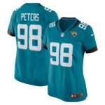 Corey Peters Jacksonville Jaguars  Women's Home Game Player Jersey - Teal