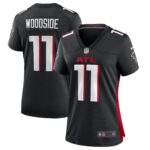 Logan Woodside Atlanta Falcons Women's Team Game Jersey -  Black