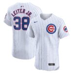Men's Chicago Cubs Mark Leiter Jr.  White Home Elite Player Jersey