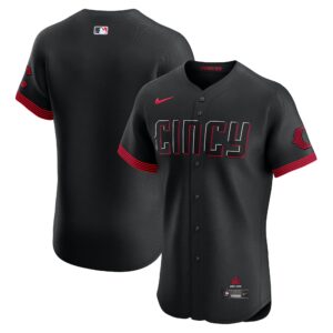 Cincinnati Reds Black City Connect  Elite Jersey