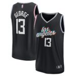 Paul George LA Clippers  Youth 2022/23 Fastbreak Jersey - City Edition - Black