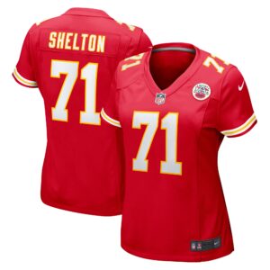 Danny Shelton Kansas City Chiefs  Women's Game Player Jersey - Red