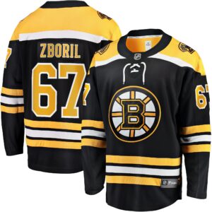 Jakub Zboril Boston Bruins Home Breakaway Player Jersey - Black