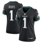 Jalen Hurts Philadelphia Eagles Women's Alternate Game Jersey - Black