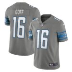Jared Goff Detroit Lions  Alternate Vapor Limited Jersey - Steel