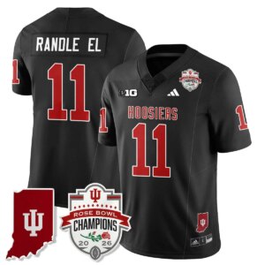 Randle El #11 Ndiana Hoosiers Indiana H Vapor Limited Football Jersey - Rose Bowl Champions - All Stitched