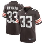 Ronnie Hickman Cleveland Browns Team Game Jersey -  Brown
