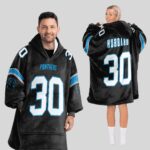 Adult 30 Carolina Football Unisex Blanket Hoodie