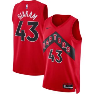 Pascal Siakam Toronto Raptors Unisex Swingman Jersey - Icon Edition - Red