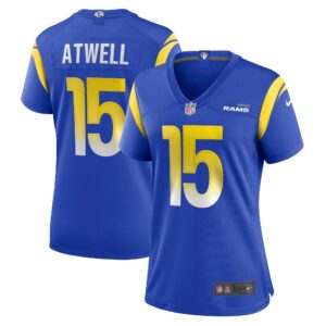 Tutu Atwell Los Angeles Rams  Women's Game Player Jersey - Royal