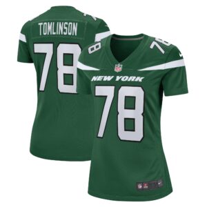 Laken Tomlinson New York Jets  Women's Game Jersey - Gotham Green