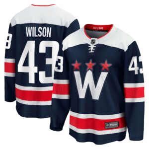 Tom Wilson Washington Capitals 2020/21 Alternate Premier Breakaway Player Jersey - Navy