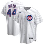 Men's  Chicago Cubs #44 Anthony Rizzo  White Home 2020 Jersey