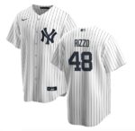 Men's  Anthony Rizzo #48 New York Yankees White Home Jersey